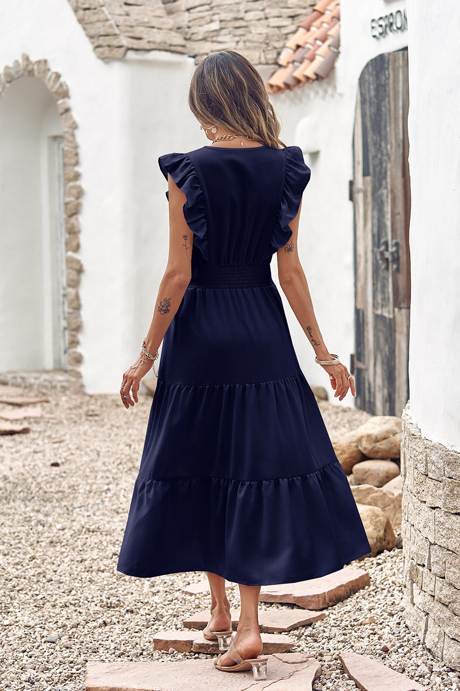 Classic Vintage Dress with a Flattering Fit