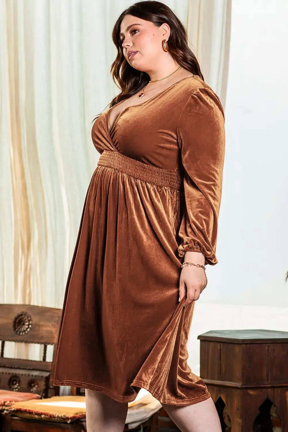 Elegantly Styled Dress for Everyday Wear