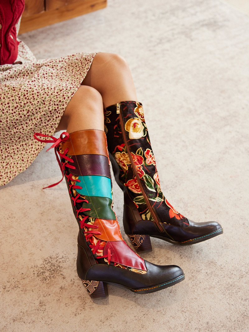 Vintage Inspired Boots with a Contemporary Edge