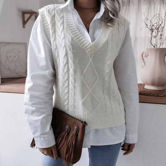 Vintage Inspired Sweater with a Contemporary Edge