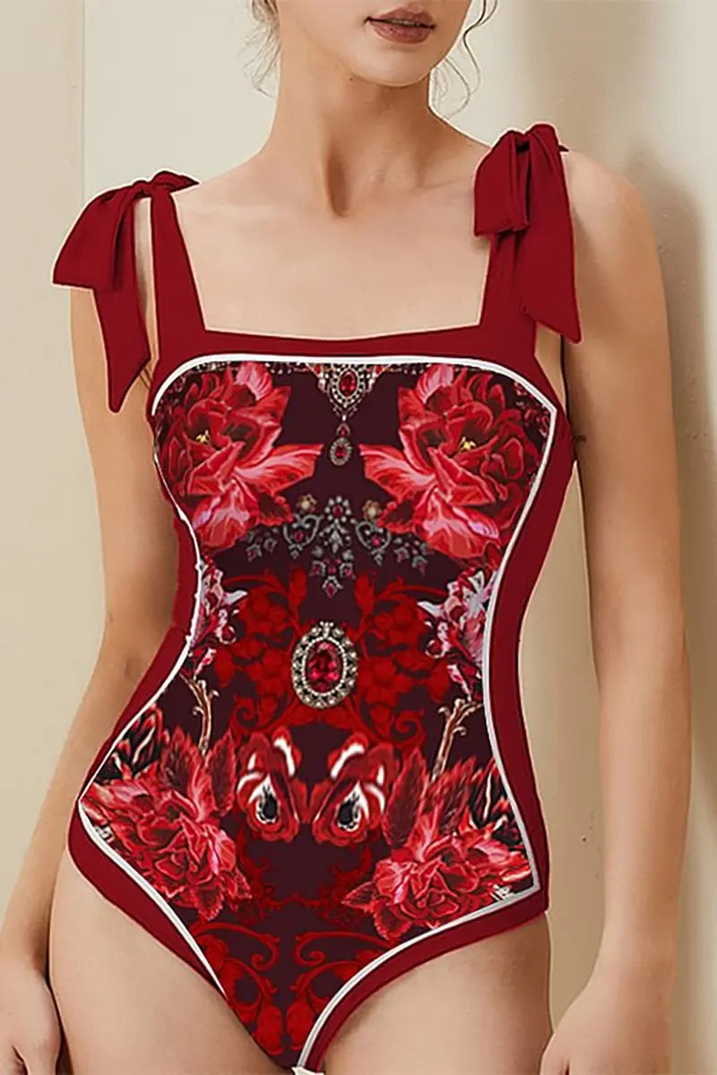Beautifully Finished Swimsuit in a Timeless Design
