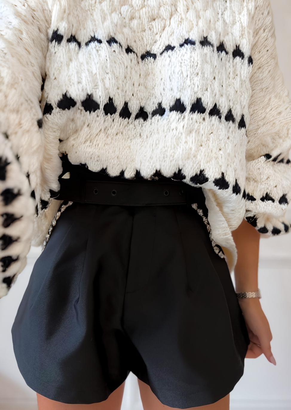 Vintage Inspired Sweater with a Contemporary Edge