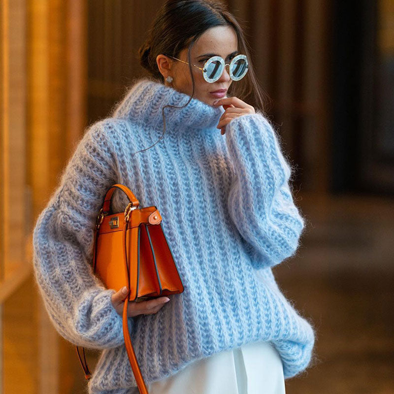 Classic Vintage Sweater with a Flattering Fit