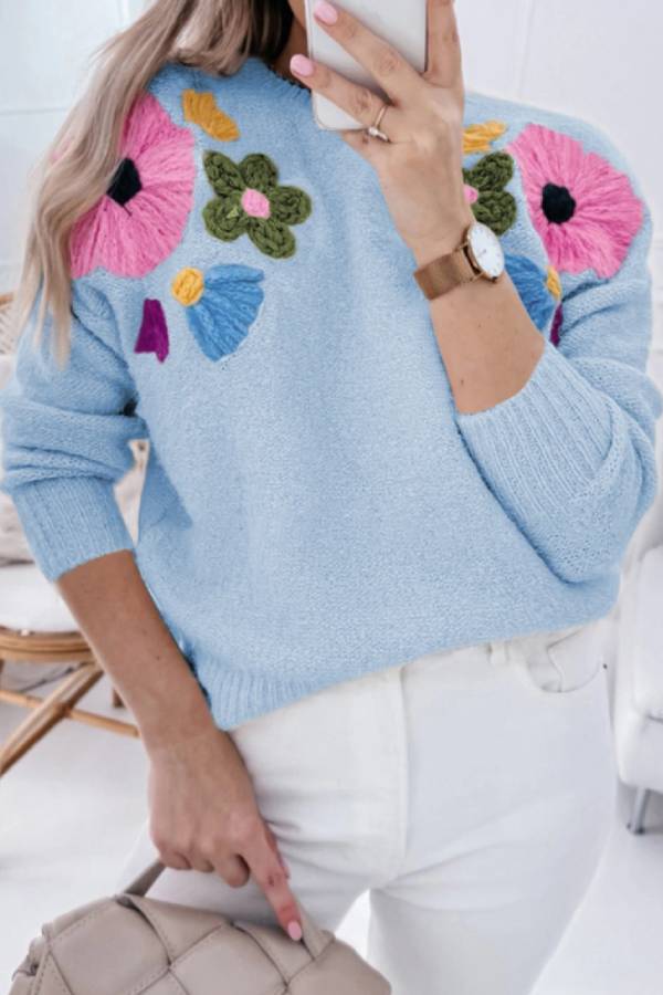 Vintage Inspired Sweater with a Contemporary Edge