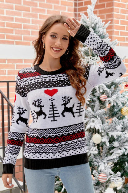 Well Tailored Sweater with a Graceful Silhouette