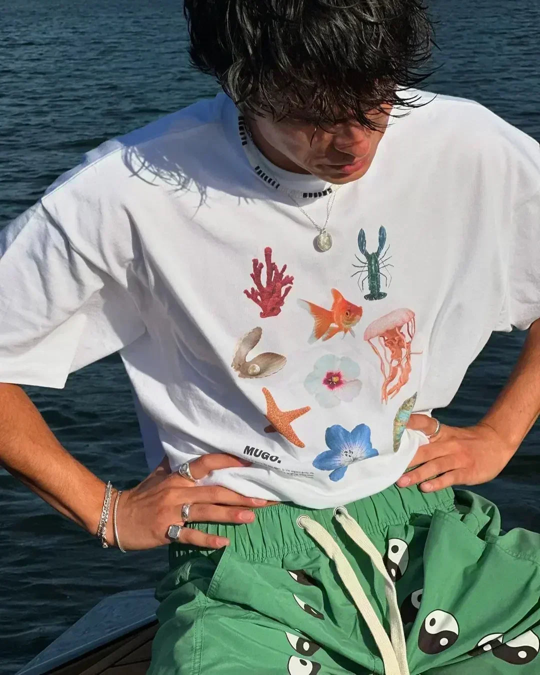 A Vintage Style T-Shirt with Delicate Timeless Details