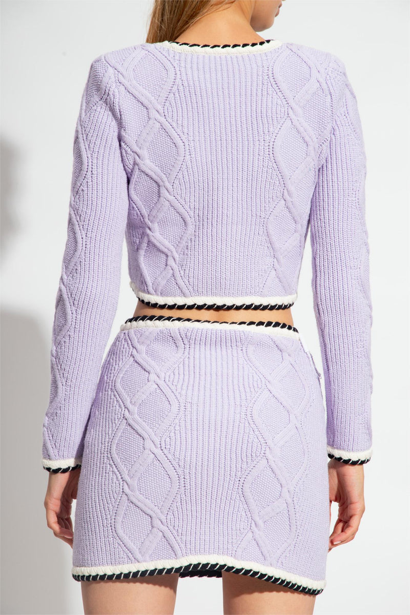 Well Tailored Cardigan with a Graceful Silhouette