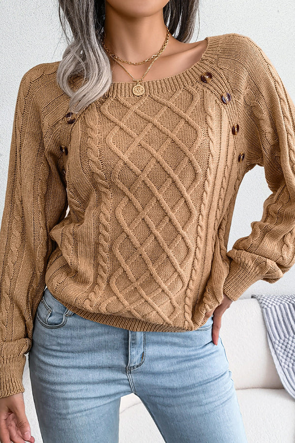 Beautifully Finished Sweater in a Timeless Design