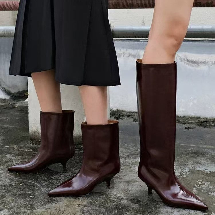 A Vintage Style Boots with Delicate Timeless Details
