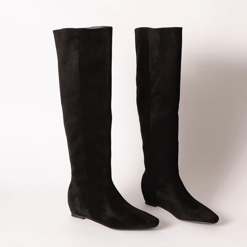 A Vintage Style Boots with Delicate Timeless Details