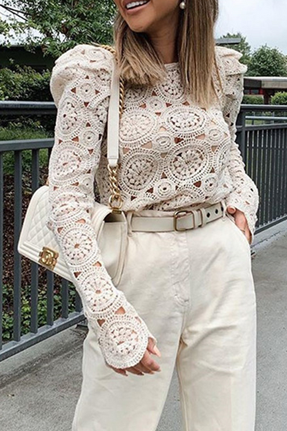 A Vintage Style Top with Delicate Timeless Details