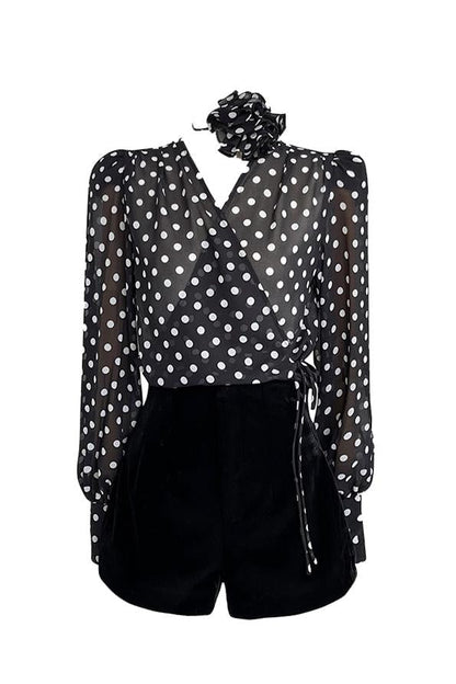 A Vintage Style Blouse with Delicate Timeless Details