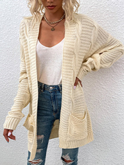 Well Tailored Cardigan with a Graceful Silhouette