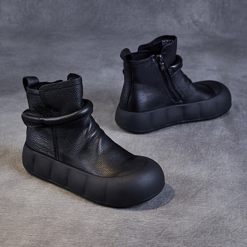 A Vintage Style Boots with Delicate Timeless Details