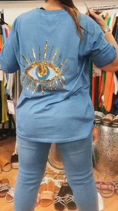Well Tailored T-Shirt with a Graceful Silhouette