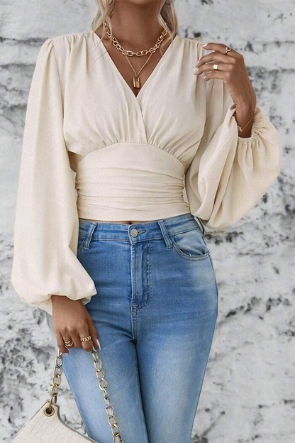 A Vintage Style Top with Delicate Timeless Details