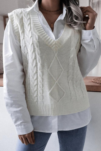 A Vintage Style Sweater with Delicate Timeless Details
