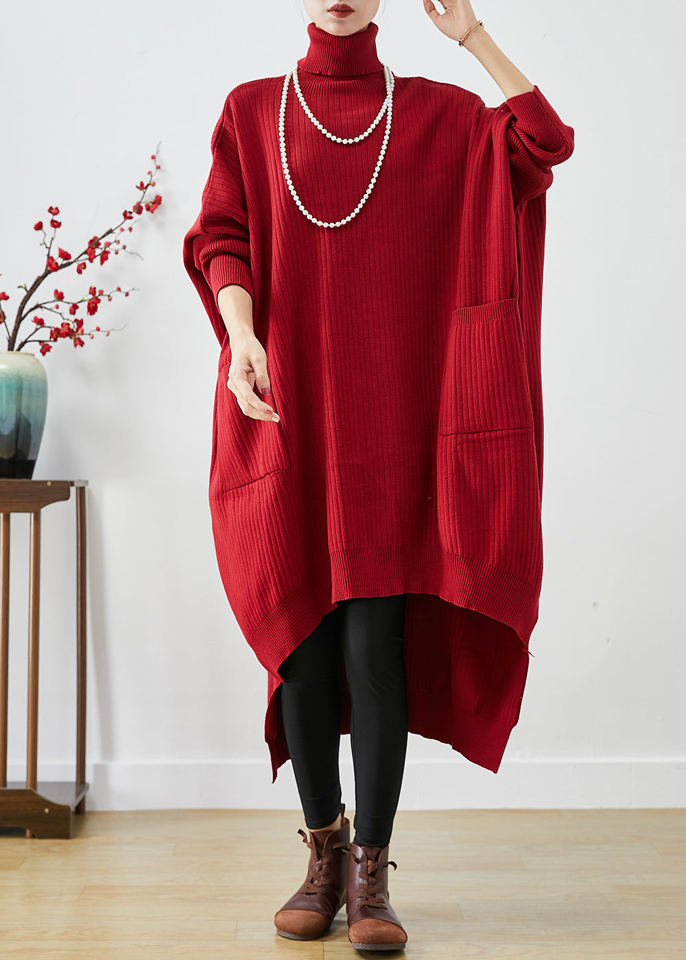 Classic Vintage Sweater with a Flattering Fit