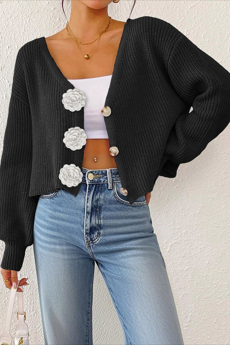A Vintage Style Sweater with Delicate Timeless Details
