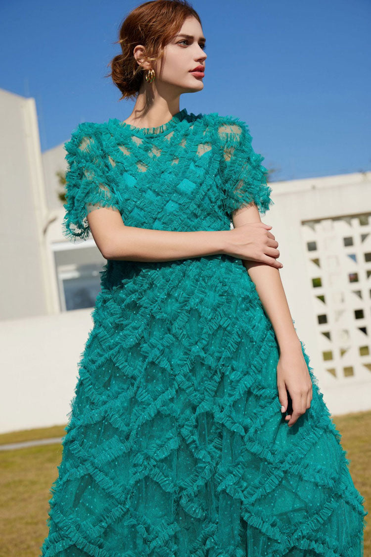 A Vintage Style Dress with Delicate Timeless Details