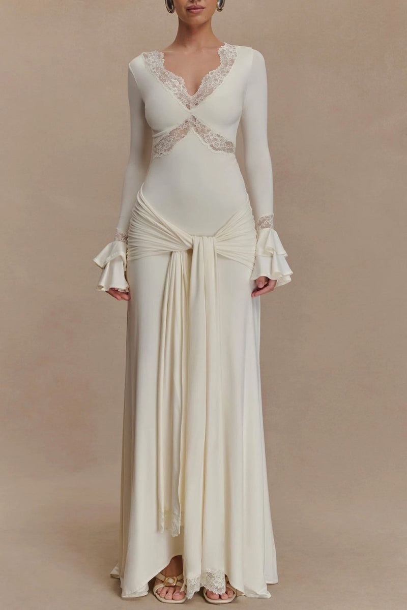 A Vintage Style Dress with Delicate Timeless Details
