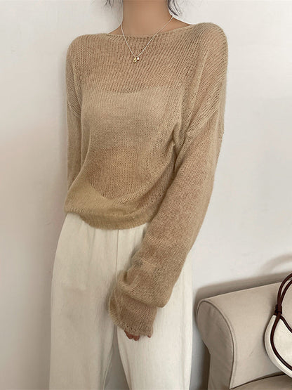 Beautifully Finished Sweater in a Timeless Design