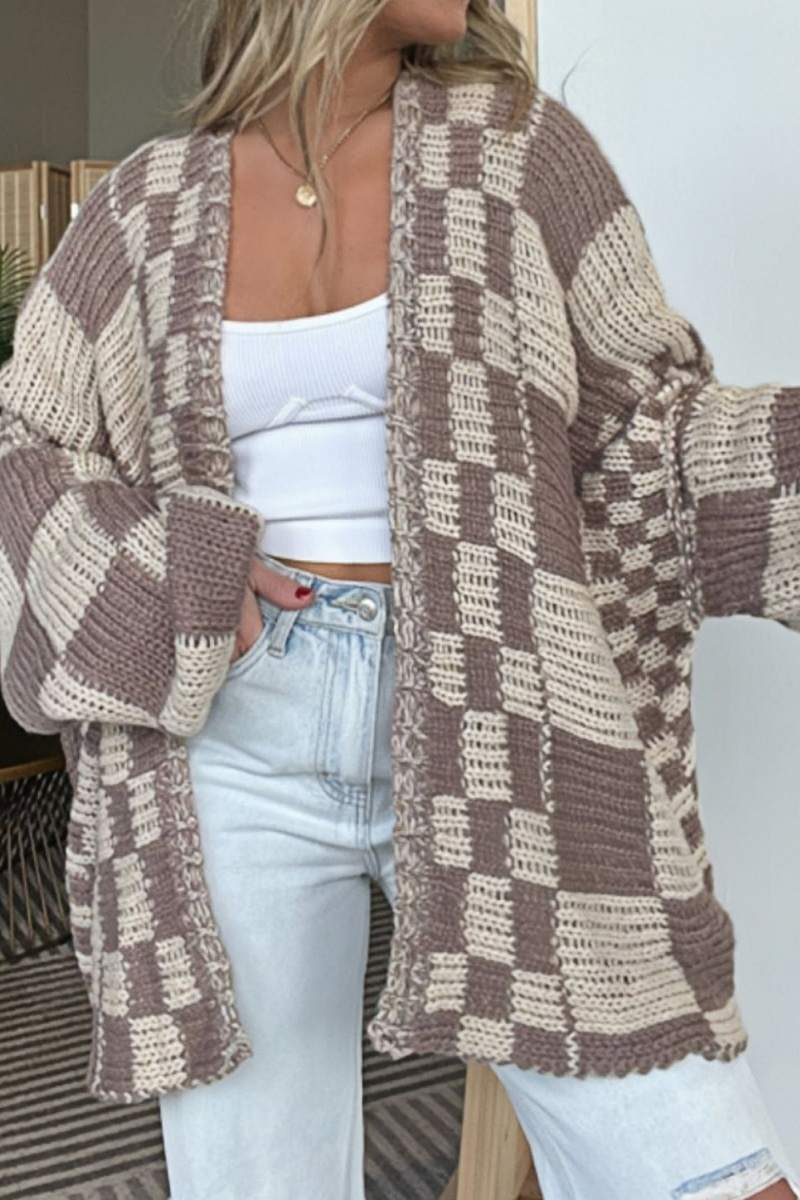 Vintage Inspired Cardigan with a Contemporary Edge