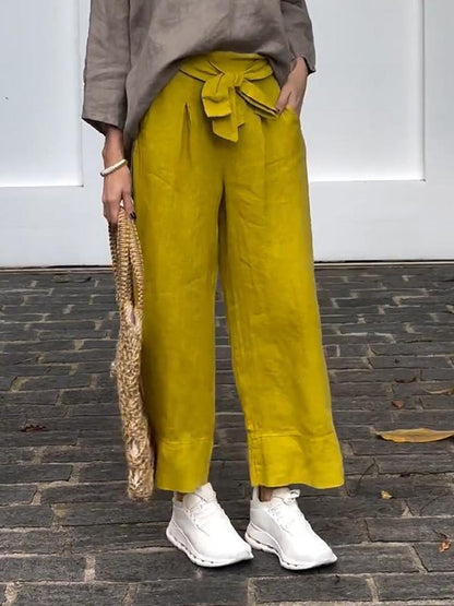 Well Tailored Trousers with a Graceful Silhouette