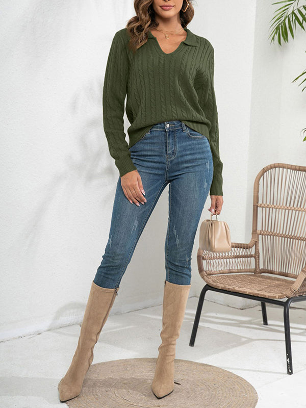 Classic Vintage Sweater with a Flattering Fit