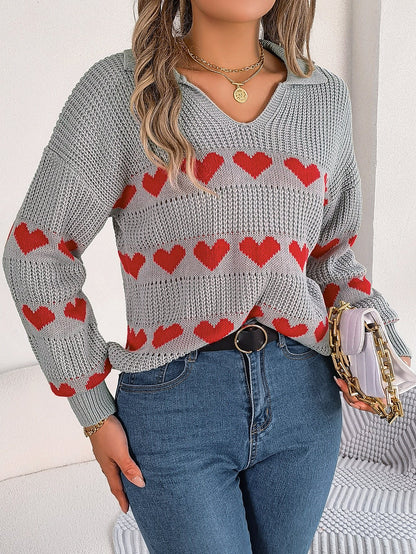 Vintage Inspired Sweater with a Contemporary Edge