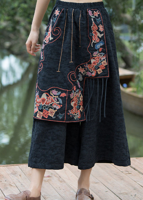 A Vintage Style Pants with Delicate Timeless Details
