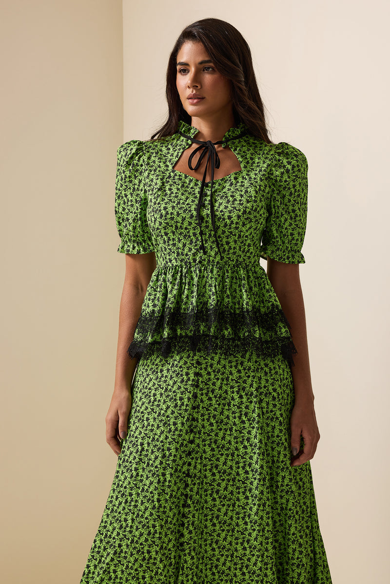 Vintage Inspired Top with a Contemporary Edge