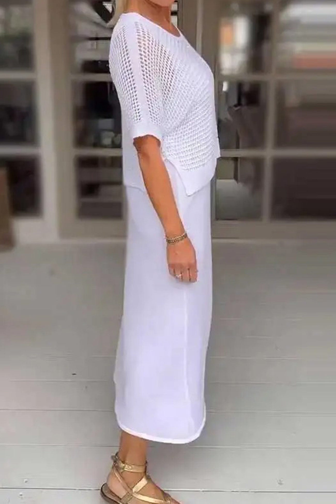 A Vintage Style Dress with Delicate Timeless Details