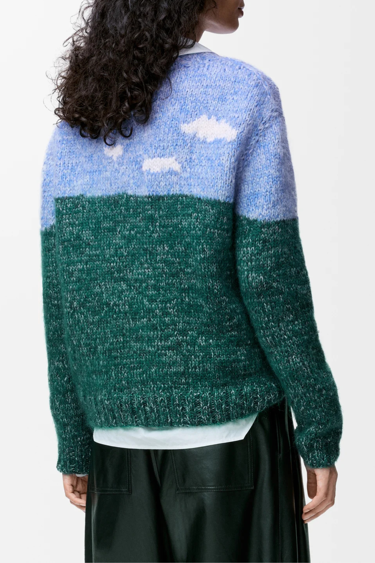 Vintage Inspired Sweater with a Contemporary Edge