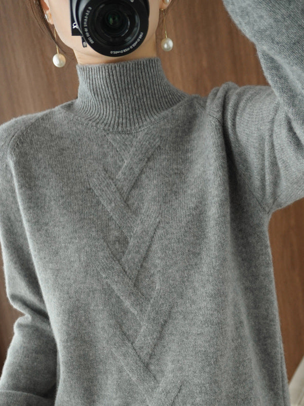 A Vintage Style Sweater with Delicate Timeless Details