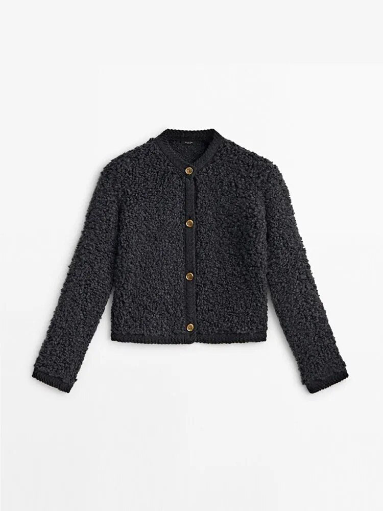 Classic Vintage Cardigan with a Flattering Fit