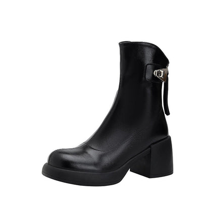 A Vintage Style Boots with Delicate Timeless Details