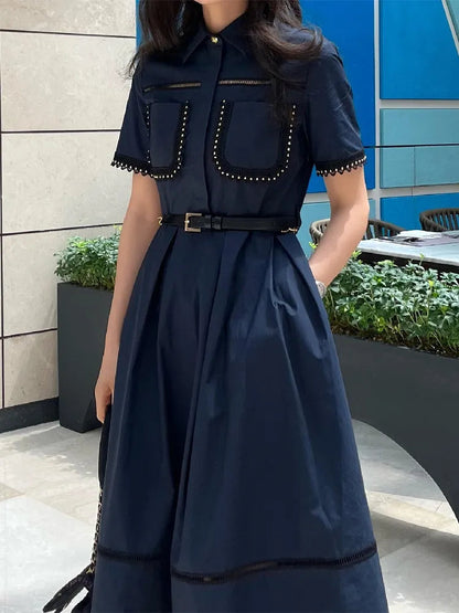 A Vintage Style Dress with Delicate Timeless Details