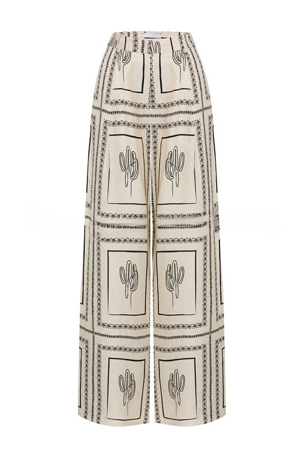 Well Tailored Pants with a Graceful Silhouette
