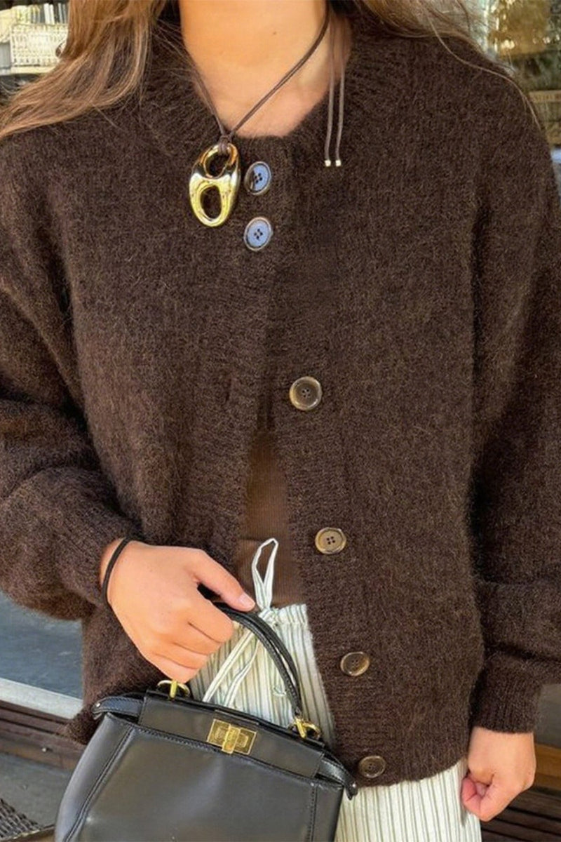 A Vintage Style Cardigan with Delicate Timeless Details