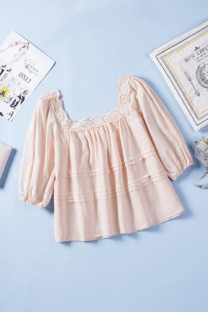 A Vintage Style Blouse with Delicate Timeless Details