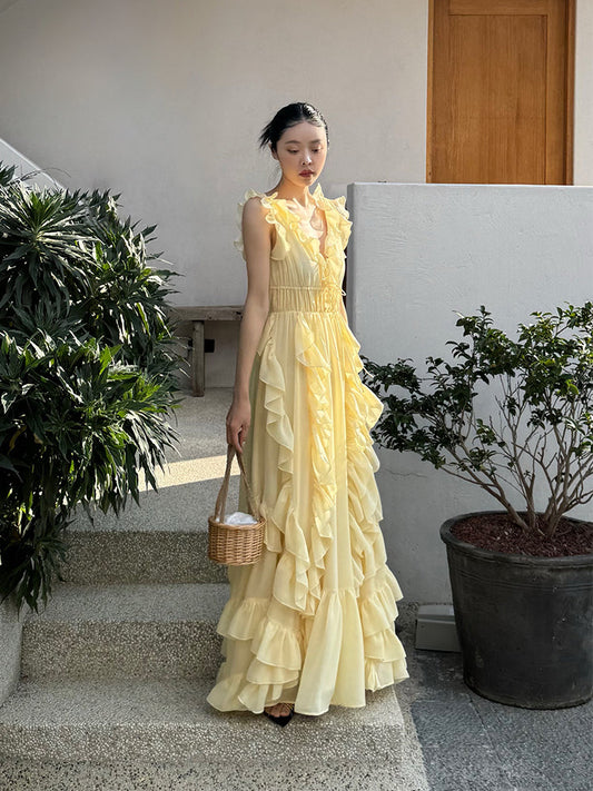 A Vintage Style Dress with Delicate Timeless Details