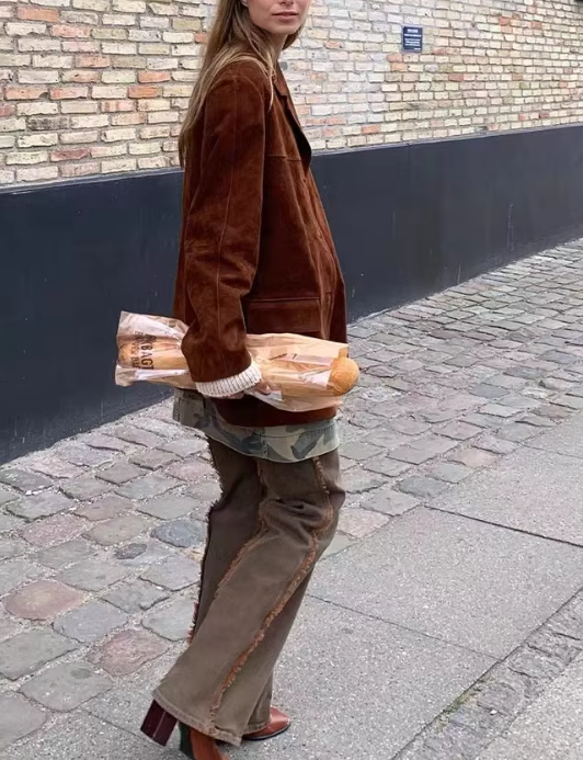 Classic Vintage Coat with a Flattering Fit