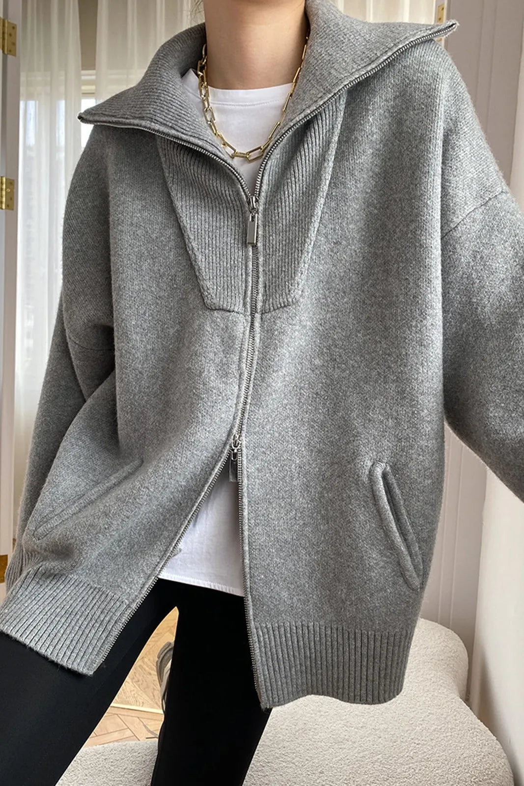Beautifully Finished Cardigan in a Timeless Design