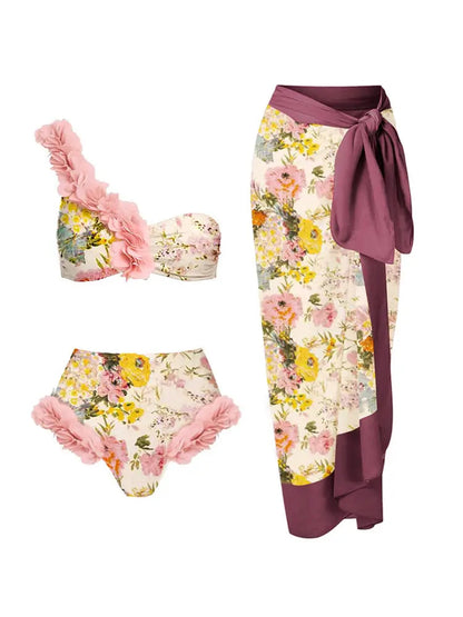 Classic Vintage Bikini with a Flattering Fit