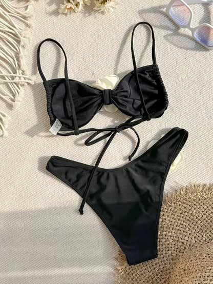 Vintage Inspired Bikini with a Contemporary Edge