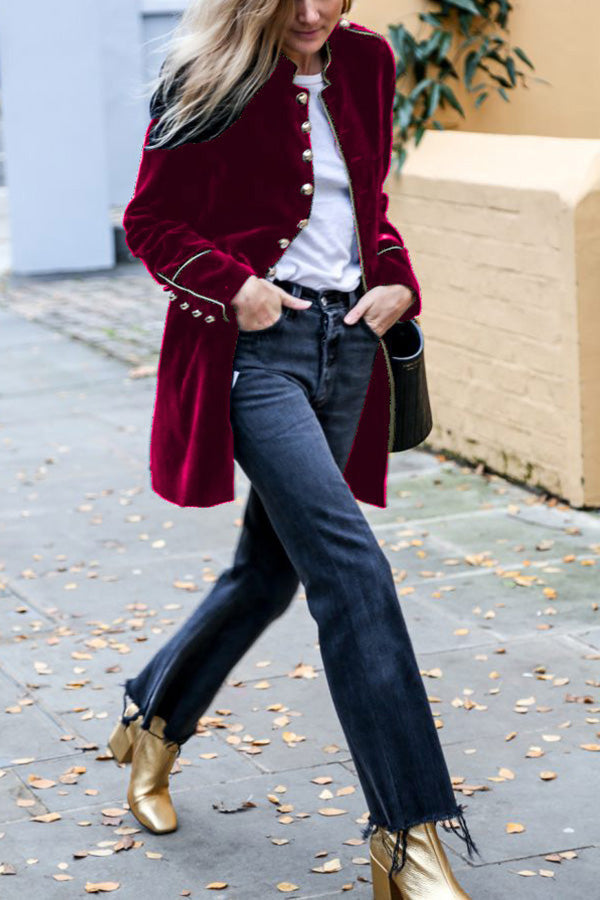 A Vintage Style Jacket with Delicate Timeless Details