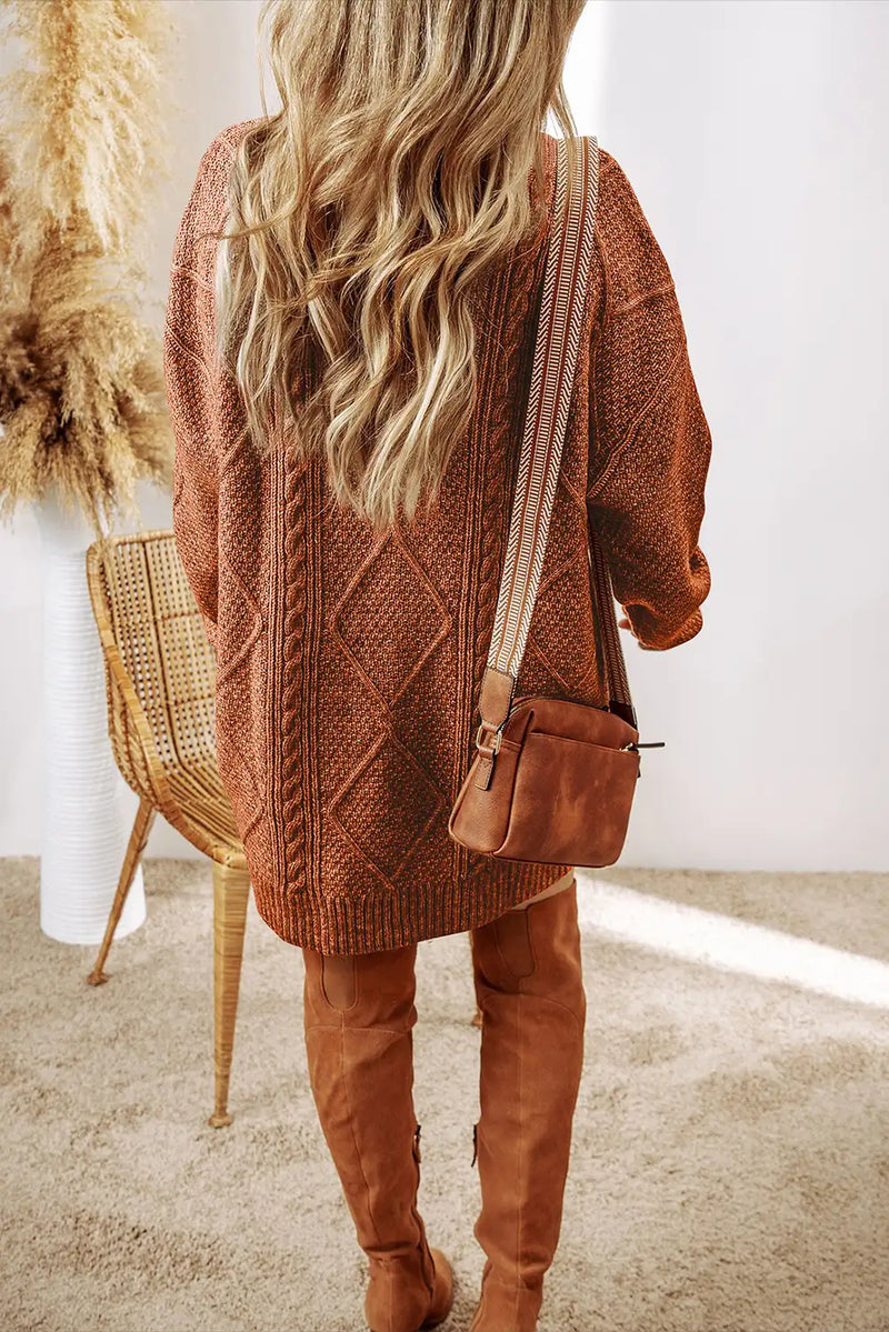 A Vintage Style Sweater with Delicate Timeless Details
