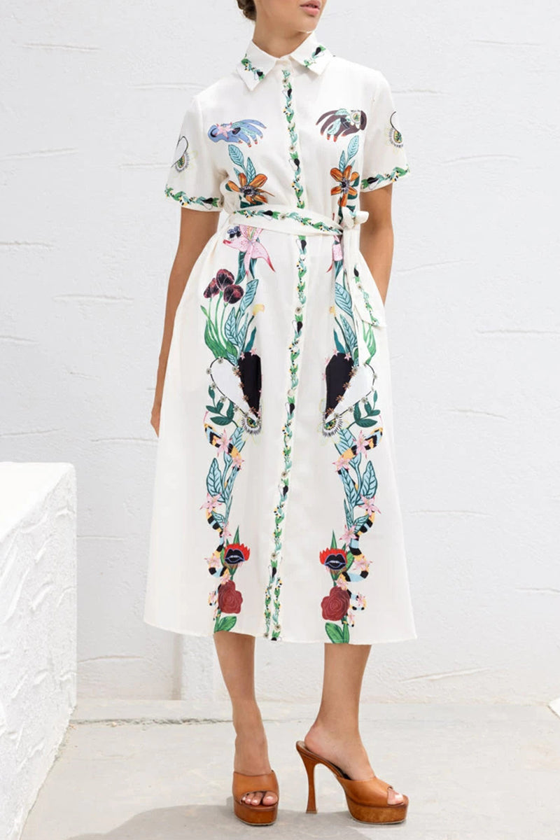 A Vintage Style Dress with Delicate Timeless Details