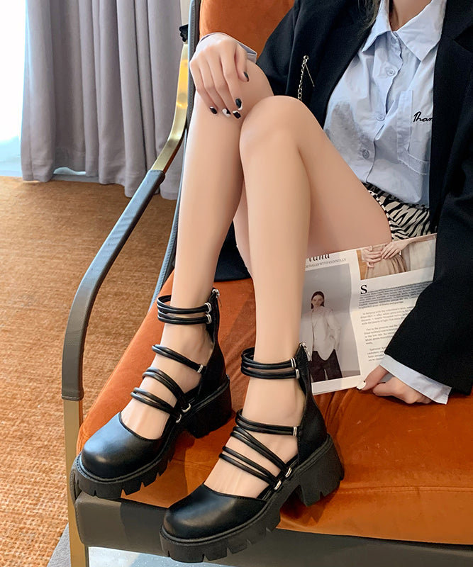 A Vintage Style Sandals with Delicate Timeless Details